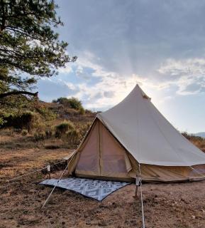 Tente Lodge type Tipi à 1H de Nice VOIE LACTEE - Bézaudun-les-Alpes - 9
