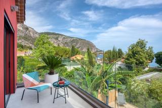 Appartement 1st floor of the villa 200M from the beach - Éze - 0