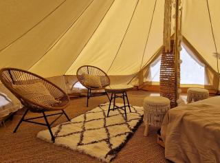 Tente Lodge type Tipi à 1H de Nice VOIE LACTEE - Bézaudun-les-Alpes - 3