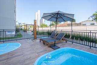 Apartamento com VISTA MAR, Ar-condicionado, Wi-Fi Condomínio com PISCINA, quadra de esportes Playground infantil a 15 minutos do Beto Carreiro - Piçarras - 5