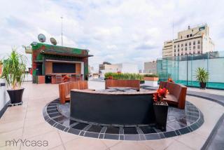 Lovely Studio with Pool & Private Balcony in La Roma - Alure - 8