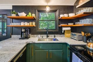 Deck, Fire Pit and Sauna Big Bass Lake Getaway! - 3