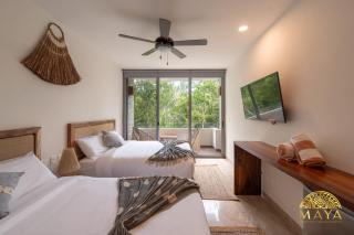 NHOA 208A Lux 2BR Condo Jungle View in Aldea Zama - Tulum - 1