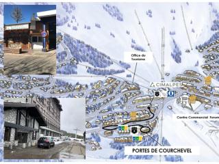 Duplex charme avec cheminée et parking au cœur de Courchevel 1850 - FR-1-564-98 - 1