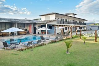 Flat Charme do Cerrado - Até 4 pessoas/Cozinha/Ar Cond./Piscina - Pirenópolis - 7