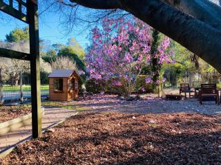 Relaxing at acreage farmhouse - 8