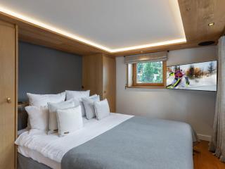 Chalet moderne et spacieux à Megève, 5 chambres, jacuzzi, salle TV, proche centre et remontée mécanique - FR-1-569-119 - Megève - 3