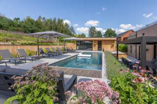 Villa Wood - Gîte de prestige en Ardennes - 10 personnes - Sauna, jacuzzi, piscine et billard - Tenneville - 0