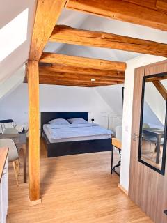 1 Zimmer Wohnung DG mit Klimaanlage und kleinen Balkon - Oedheim - 9