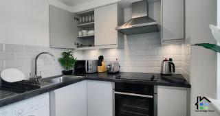 Cambridge Stays Central Apart Hotel 1BR Flats-EASY Walk to City Centre-Parking-Balcony - Cambridge - 1