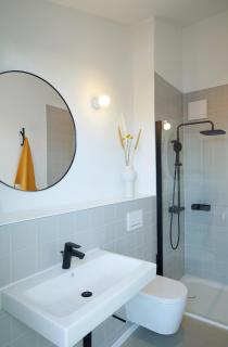 De ole School Ferienapartments Hohwacht BoHo14 - modernes Maisonette-Apartment mit Dachterrasse - Hohwacht - 4