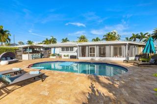 Adorable house with Amazing water front of canal - Pompano Beach - 9