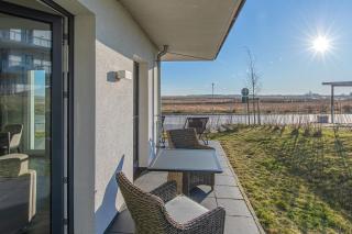 Alte Seefahrtschule Meeresbrise mit Strandkorb, Torhaus A118 - Wustrow - 5