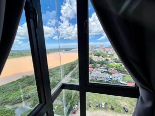 RiverView 8PAX 3BR in KBtown PS4, Netflix A-9-3 - Kota Bharu - 2