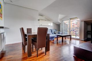 Luminoso ático con terraza, Irún, Parking, 4Pax - Irun - 6