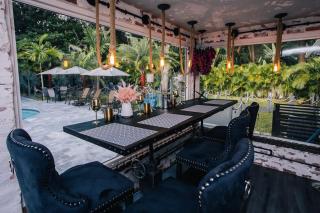 Villa with Outdoor Sauna, Outdoor Bar and Pergola with games - Miami - 6