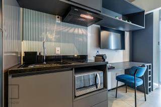 FLat Ueno moderno a pouco passos do H-sirio e shopping-frei caneca - 6