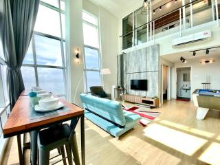 Maritime Suite #Pool Table #Full Seaview #Georgetown #6pax #2BR 2bath #1King 2single 2floor mattress #Quality well maintained #Private host - Jelutong - 4