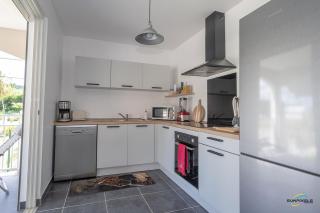 L'Anse Plage appartement 2 chambres avec spa à 200 m de la plage, jardin Privé et Parking - 4