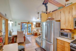 Walk to River Secluded Placerville Cabin with Deck - Fair Play - 3
