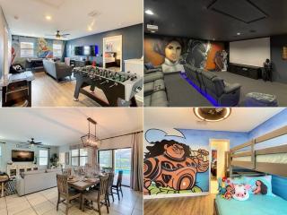 6 Bed- 6 Bath, Themed Rooms, Pool, Near Disney, Game Room, Theatre Room - Davenport - 9