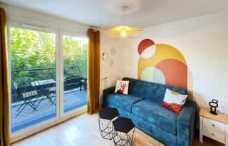Le 24 Nautic, Appartement douillet Bassin olympique Disneyland & Paris avec parking - Vaires-sur-Marne - 8