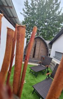 Schlaffass mit Wellness in alter Scheune - 3