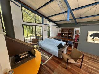 Casa de arquiteto com vista, jardim e lareira - 4