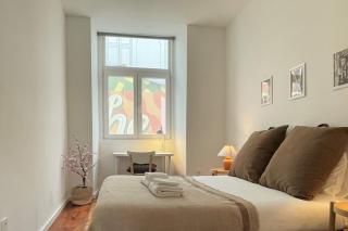 SJ2DeE Heart of Baixa NEW AIR CONDITIONING Spacious 2 apts 4br2ba - Lissabon - 6