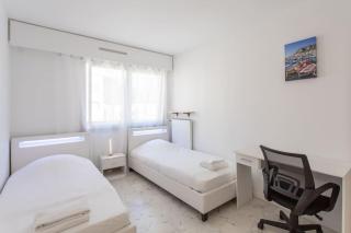 L28 Suite Californie 1min walk sea 3BDR/ AC & balcony - Nice - 7
