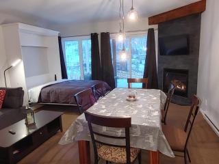 Au pied des pentes - Bromont - 1