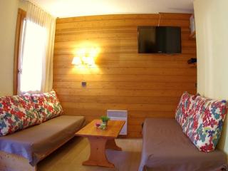 Studio divisible pour 4 pers avec terrasse, casier à skis à Valmorel - FR-1-291-757 - Valmorel - 6