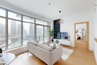 Fairfield Tower - Chic One Bed with Marina View - Dubai - 8