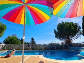 Maison familiale avec piscine privée, jeux pour enfants, salle de sport et Wifi en Dordogne - FR-1-616-70 - Cherveix-Cubas - 0