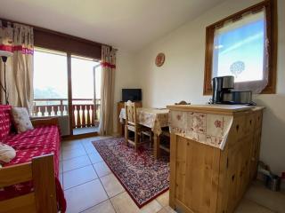 Studio cosy 4 pers, skis à 50m, parking, proche commerces - FR-1-733-28 - 3