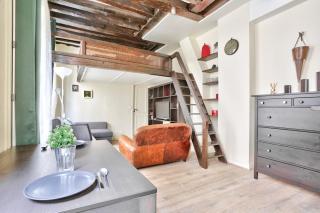 Studio Mezzanine Quartier Luxembourg Free Netflix - París - 6