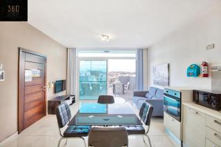 Beautiful, 2BR Penthouse with large balcony + BBQ by 360 Estates - Il-Gżira - 9