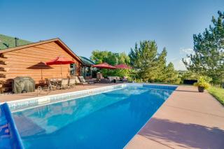 Heated Pool and Mtn Views Log Cabin in Parker! - Parker - 9
