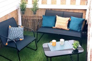 Le Chat Bleu - Terrasse sur les toits - Wifi - 4