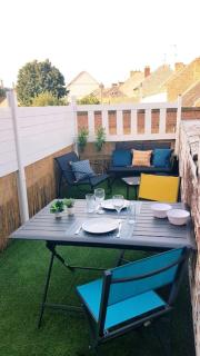 Le Chat Bleu - 26m2- Terrasse sur les toits - Wi-fi - Amiens - 2