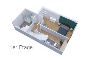 Le Double Pirou # 2 Appartements # Halte Auvergne - Thiers - 9