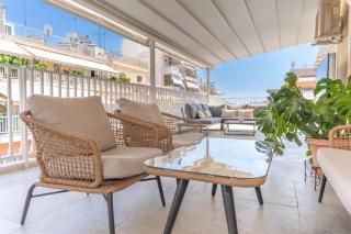 Sunny & Luxurious Penthouse with Terrace - Atene - 9