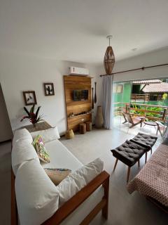 Trancoso43 - Lindo apartamento 1 suíte , sala com varanda - Trancoso - 7
