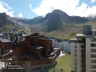 Studio mezzanine 32m² Tignes, balcon, wifi, lave-linge, séjour lit convertible - FR-1-449-184 - Tignes - 3
