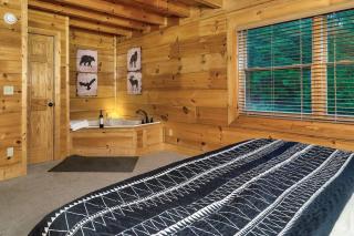 Cabin-n-Smokys! Indoor Resort Pool Views Hot Tub Game Room - 7