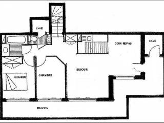 Appartement chaleureux avec balcon proche Méribel centre, 6 pers, 3 pièces - FR-1-411-225 - 6