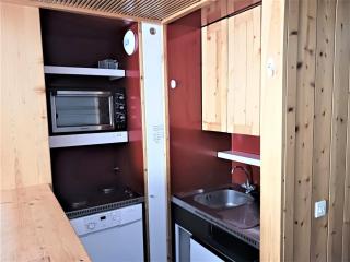 Studio confortable 4 pers, Arc 2000, ski aux pieds, animaux admis - FR-1-411-423 - 6