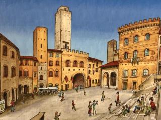 Lovely 2 Bedroom in San Gimignano Historic Center - San Gimignano - 0