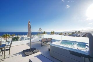Rooftop sea view with Jacuzzi and A/C - Puerto del Carmen - 0