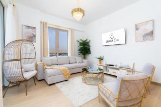 Ultimate Stay Port de La Mer with Burj Khalifa Views from the Bed next to the Beach - Dubai - 0